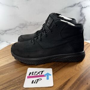 Women’s size 8-ICEBUG Latvia Hemp Biosole Triple Black Hiking Weather Boots